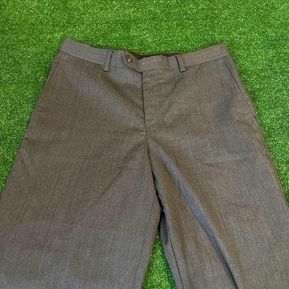 Michael Kors Women's Wear to Work Straight Leg 100% Wool Grey Business Pant 29 - Picture 5 of 10